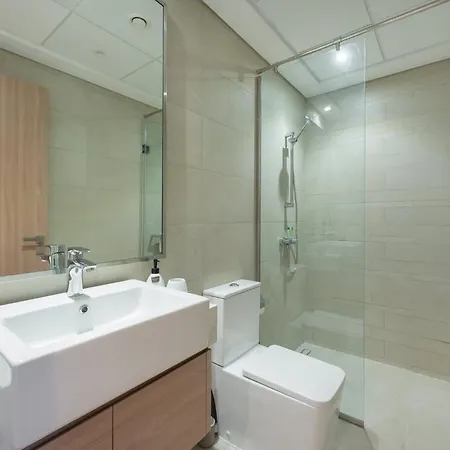 Modern 1-Bedroom Apartment At Azizi Riviera In Meydan Dubai Exterior photo
