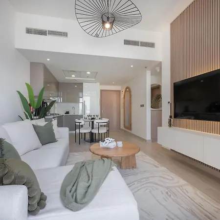 Modern 1-Bedroom Apartment At Azizi Riviera In Meydan Dubai Exterior photo